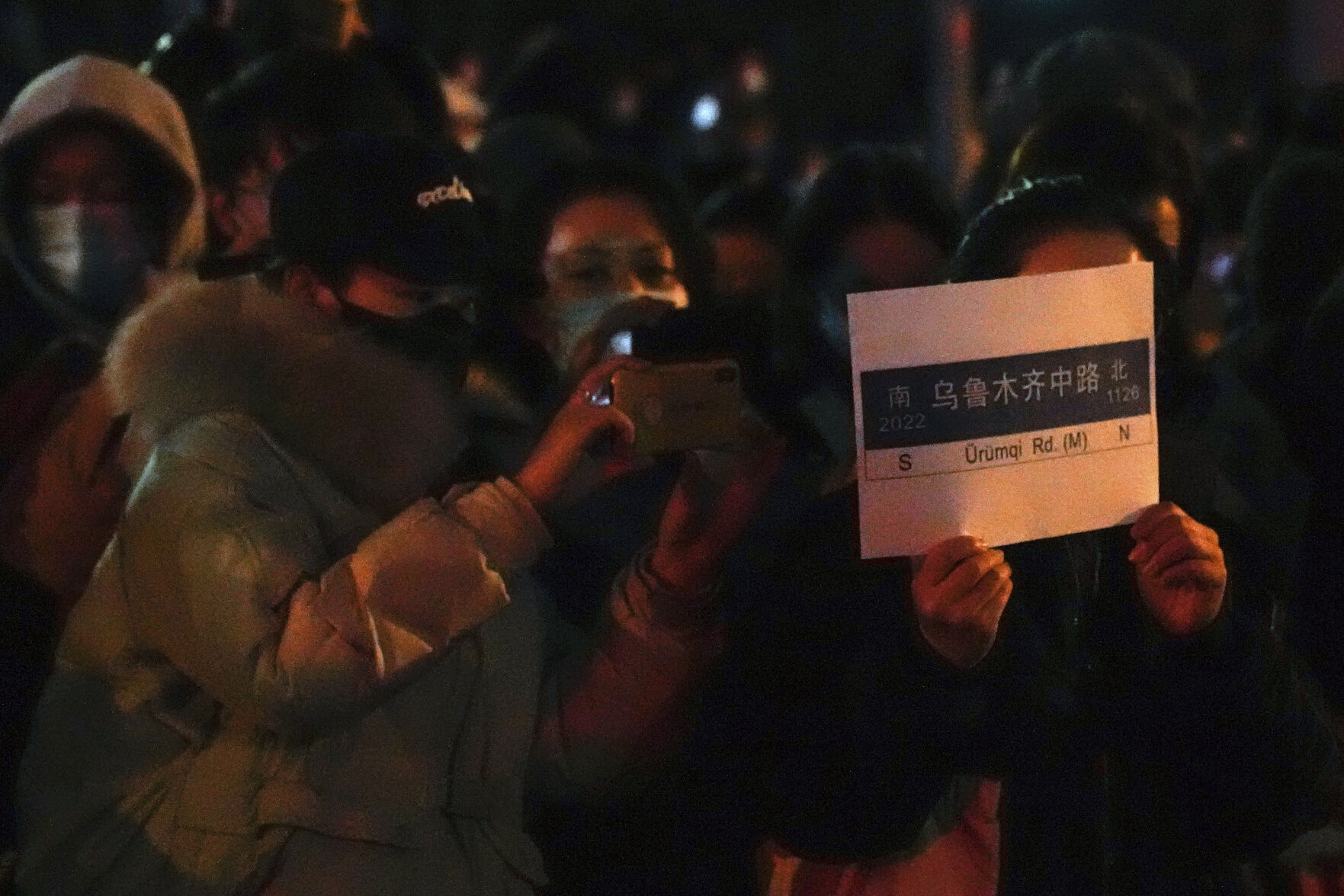 Virus Outbreak China Protest